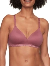 Warner's Cloud 9 Wire-free T-shirt Bra In Deco Rose