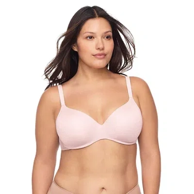 Warner's Full Coverage Bra Wrw253pu07 In Pink