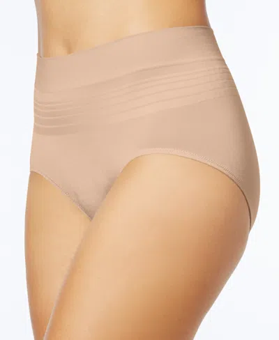 Warner's No Pinches No Problems Seamless Brief Underwear Rs1501p In Brown