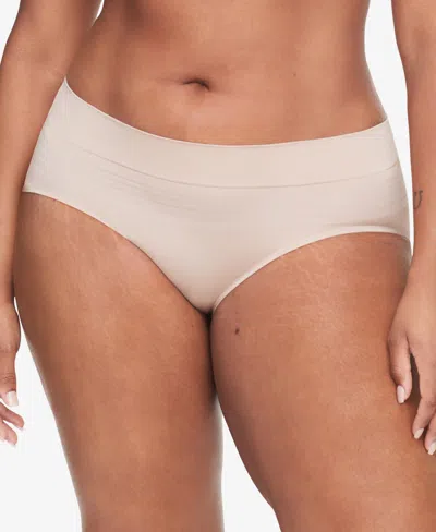 Warner's Warners No Pinching, No Problems Dig-free Comfort Waist Smooth And Seamless Hipster Ru0501p In Brown