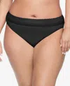 Warner's Warners No Pinching No Problems Dig-free Comfort Waist With Lace Microfiber Hi-cut 5109