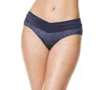 Warner's No Pinching No Problems Lace Hipster Underwear 5609j In Evening Blue Boho Garden