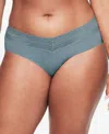 Warner's Warners No Pinching, No Problems Dig-free Comfort Waist With Lace Microfiber Hipster 5609j In Smoke