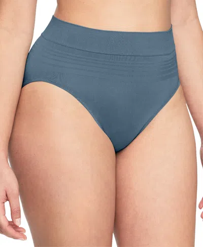 Warner's Warners No Pinching, No Problems Dig-free Comfort Waist Smooth And Seamless Hi-cut Rt5501p In Green
