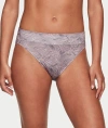 Warner's No Pinching. No Problems. Hi-cut Brief In Black,animal