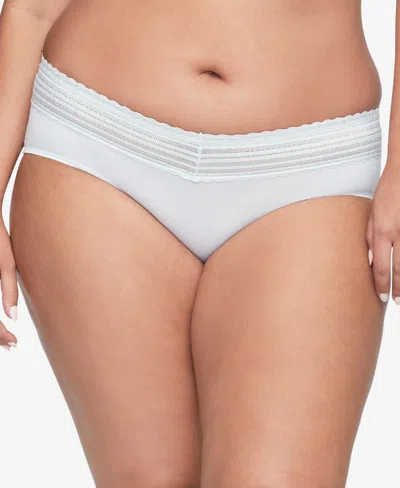 Warner's No Pinching No Problems Lace Hipster Underwear 5609j In Gray