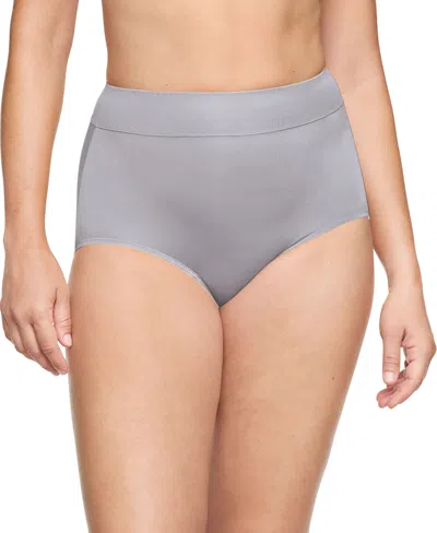Warner's Warners No Pinching No Problems Tailored Brief 5738 In Dapple Grey