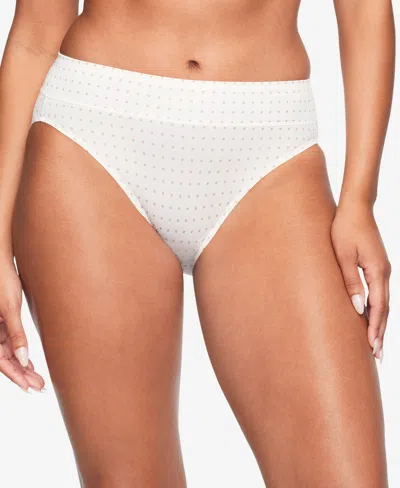 Warner's Warners No Pinching No Problems Tailored Hi-cut 5138 In Nude Dot 1