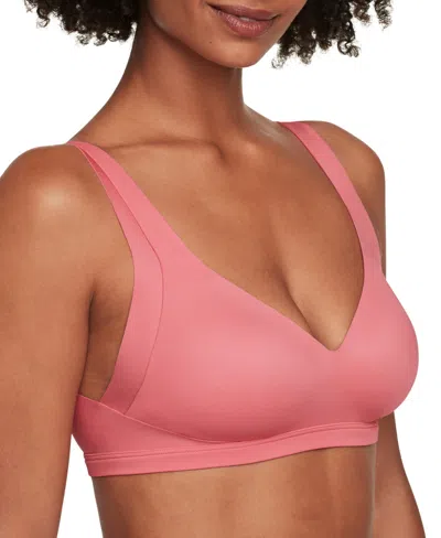 Warner's Warners No Side Effects Underarm And Back-smoothing Comfort Wireless Lightly Lined T-shirt Bra Ra223 In Mauveglow