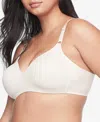 Warner's No Side Effects Wireless Bra 1056 In Animal Butterscotch (nude )