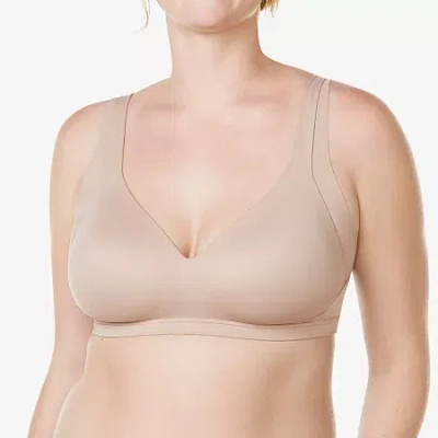 Warner's No Side Effects Wireless Full Coverage Bra Ra2231a In Sand