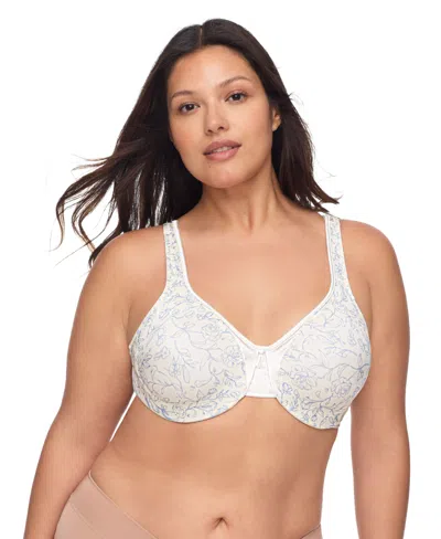 Warner's Warners Signature Support Cushioned Underwire For Support And Comfort Underwire Unlined Full-coverag In White