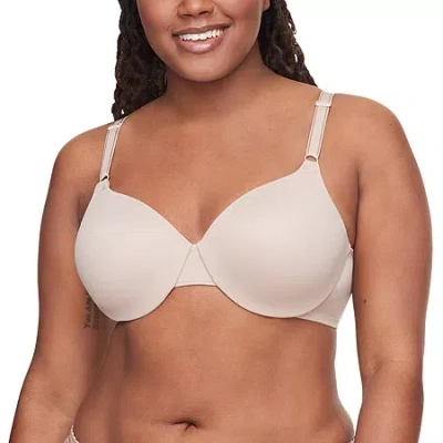 Warner's T-shirt Underwire Full Coverage Bra Wr1593 In Sand