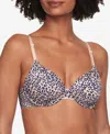 Warner's This Is Not A Bra T-shirt Bra In Butterscotch Layered Leo