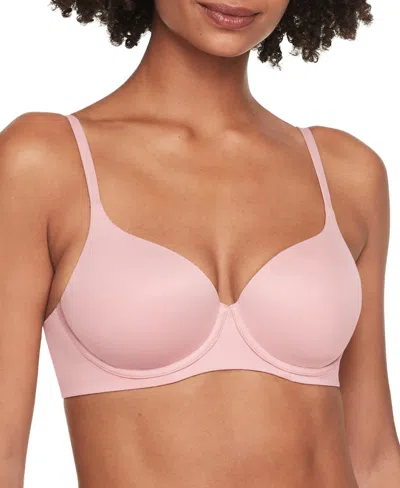 Warner's Women's Cloud 9 Easy Size Underwire T-shirt Bra Ra1051a In Blush