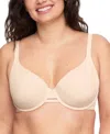 Warner's Women's Cloud 9 Underwire Lift T-shirt Bra Wrw253pu09 In Neutral