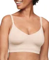 Warner's Women's Easy Does It Seamless Longline Bra Rm5501a In Butterscotch