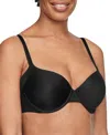 Warner's Warners Women's No Side Effects Seamless Comfort Underwire T-shirt Bra Ra3061a In Black