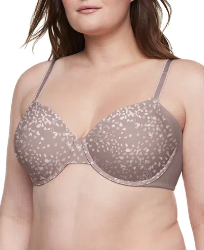 Warner's Warners Women's No Side Effects Seamless Comfort Underwire T-shirt Bra Ra3061a In Nude Petal