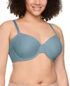 Warner's Warners Women's No Side Effects Seamless Comfort Underwire T-shirt Bra Ra3061a In Smoke