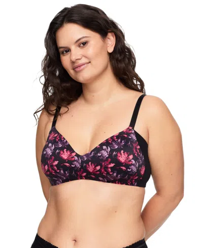 Warner's Women's No Side Effects Underarm-smoothing Wireless Bra Rm3061a In Multi