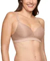 Warner's Women's Play It Cool Wireless Lift Comfort Bra Rn3281a In Brown