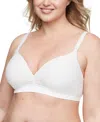 Warner's Women's Play It Cool Wireless Lift Comfort Bra Rn3281a In White