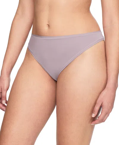 Warner's Women's So Stretchy So Good Mid Rise Thong Panty In Nirvana