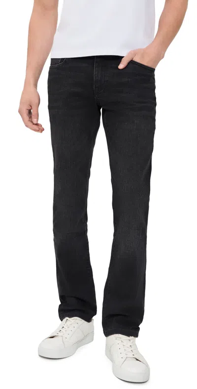 Warp & Weft Ams Slim Jeans 32 Asphalt In Black