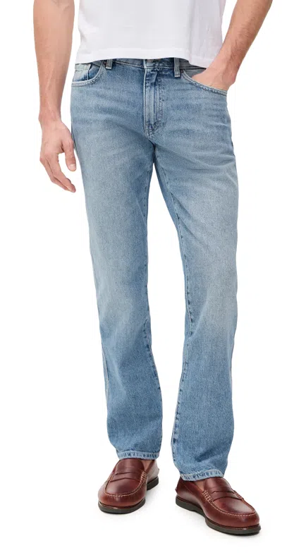 Warp & Weft Ams Slim Jeans Spinning In Blue