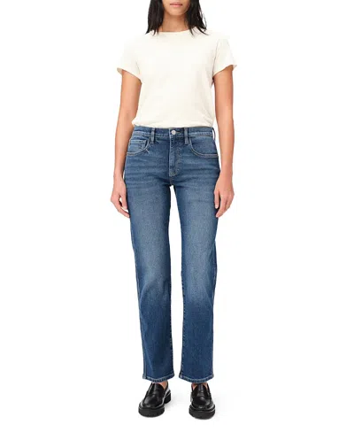 Warp & Weft Bze Vintage Straight Jeans In Night Flight