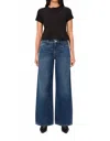 Warp & Weft Cju Midrise Wide Leg Jean In La La Land In Blue