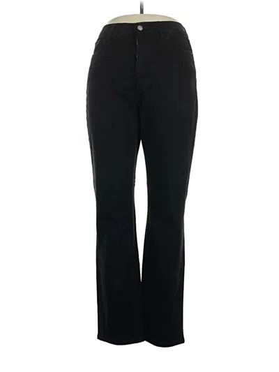 Pre-owned Warp & Weft Jeans In Black