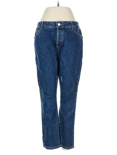 Pre-owned Warp & Weft Jeans In Blue