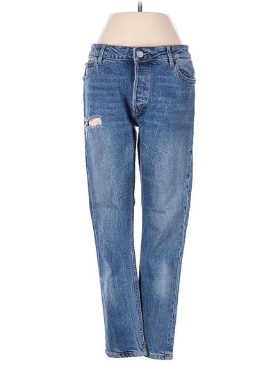 Pre-owned Warp & Weft Jeans In Blue
