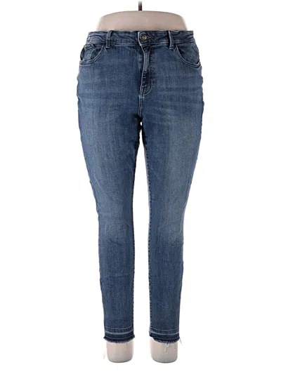 Pre-owned Warp & Weft Jeans In Blue