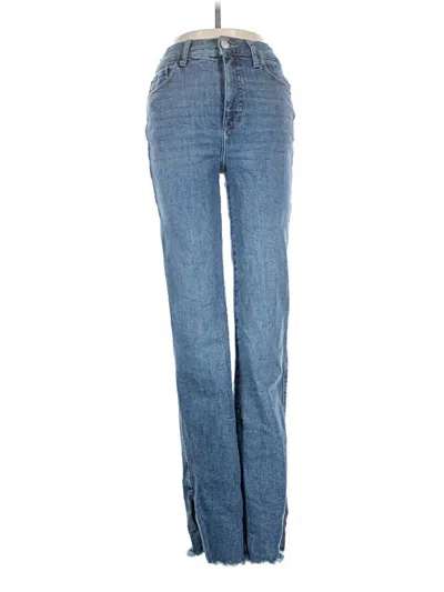 Pre-owned Warp & Weft Jeans In Blue