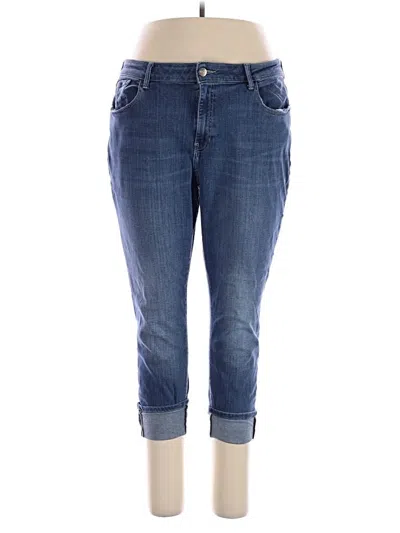 Pre-owned Warp & Weft Jeans In Blue