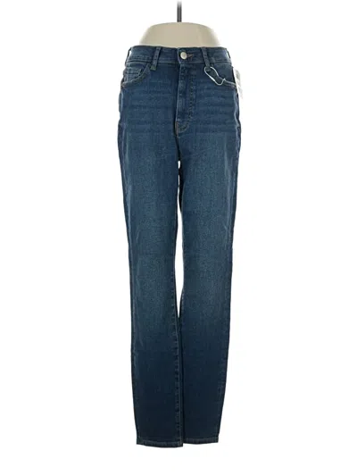 Warp & Weft Jeans In Blue
