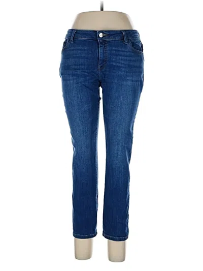 Pre-owned Warp & Weft Jeans In Blue