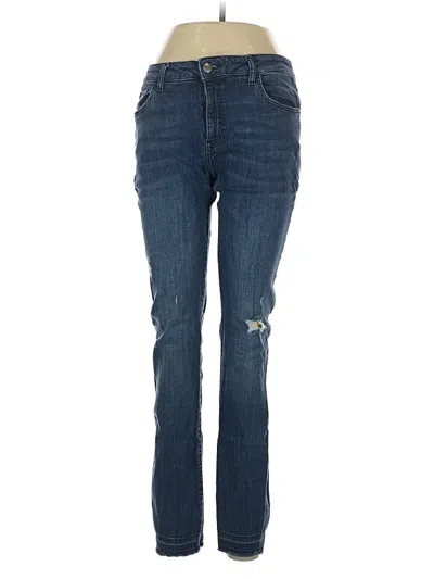 Pre-owned Warp & Weft Jeans In Blue