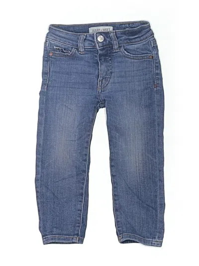 Pre-owned Warp & Weft Kids' Jeans In Blue