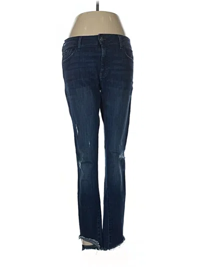 Pre-owned Warp & Weft Jeans In Blue
