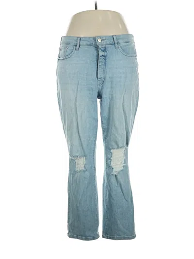 Pre-owned Warp & Weft Jeans In Blue