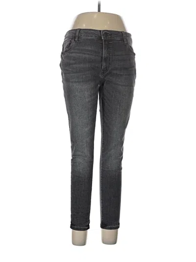 Pre-owned Warp & Weft Jeans In Gray