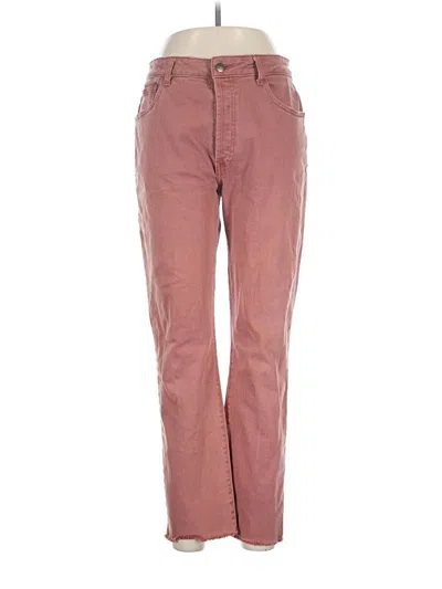 Pre-owned Warp & Weft Jeans In Pink