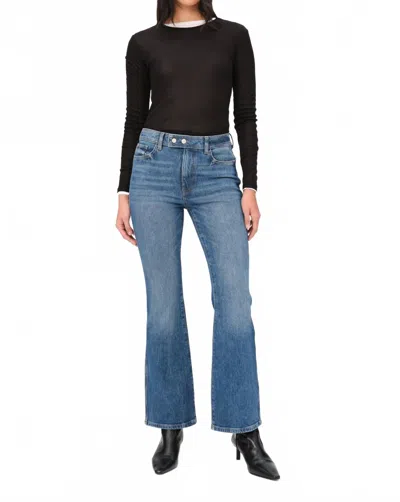 WARP & WEFT NAO HIGH RISE BOOTCUT JEANS IN GETAWAY CAR