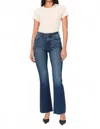 Warp & Weft Nao Plus High Rise Bootcut Jeans In Huntington In Blue
