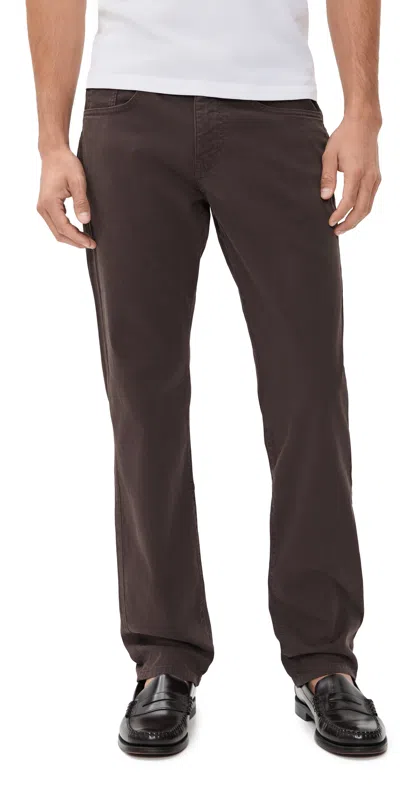 Warp & Weft Ord Straight Jeans Americano In Brown