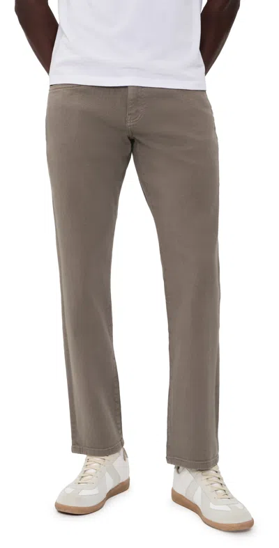 Warp & Weft Ord Straight Jeans Ash Brown